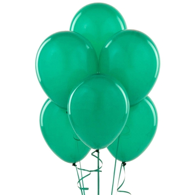 Green Latex Balloons (6)