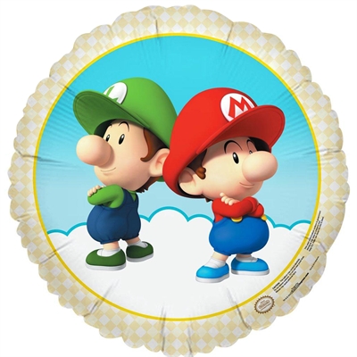 Super Mario Bros. Babies Foil Balloon
