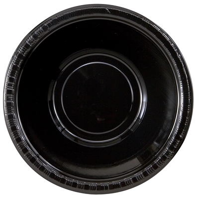 Black Plastic Bowls (20)
