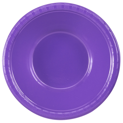 Purple Plastic Bowls (20)