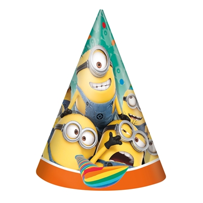 Minions Despicable Me - Cone Hats (8)