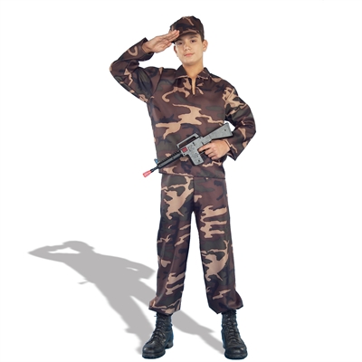Army Soldier  Teen Costume