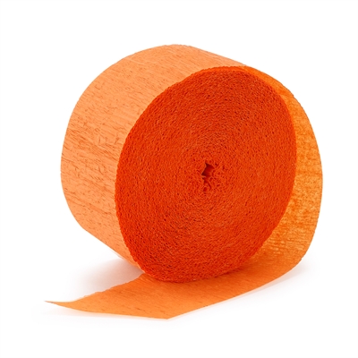 Orange Crepe Paper