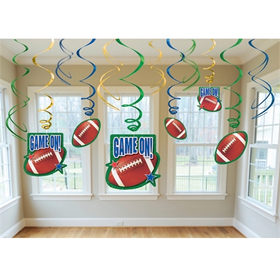 Football Swirl Decorations (12)