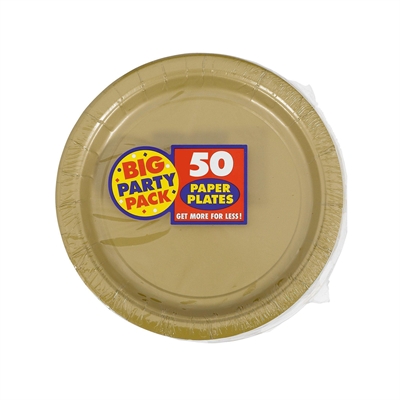 Gold Dessert Plates (50)