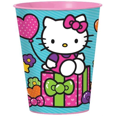 Hello Kitty Rainbow 16 oz. Plastic Cup