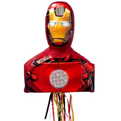 Iron Man 3D Pull-String Pinata