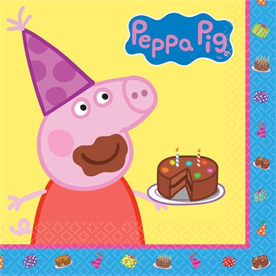Peppa Pig Lunch Napkins (16)