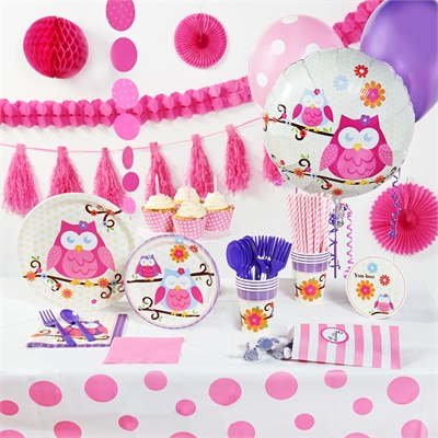 Owl Blossom Super Deluxe Party Pack