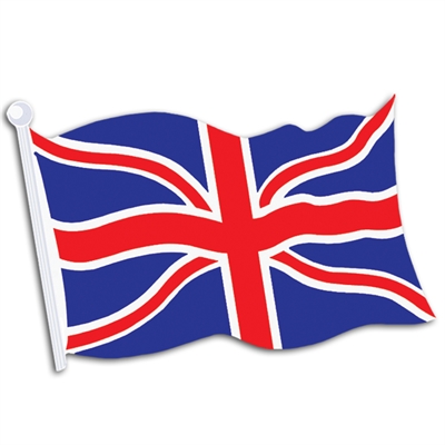 British Flag Cutout