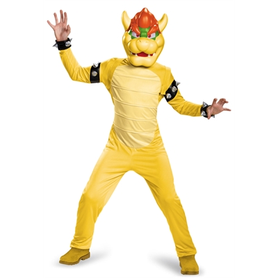 Super Mario Bros: Bowser Deluxe Child Costume