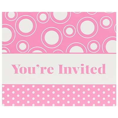 Pink Invitations (8)