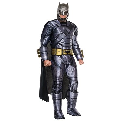 Batman v Superman: Dawn of Justice - Mens Deluxe Armored Batman Costume