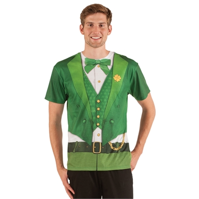 St. Patrick's Day Leprechaun Adult Shirt S