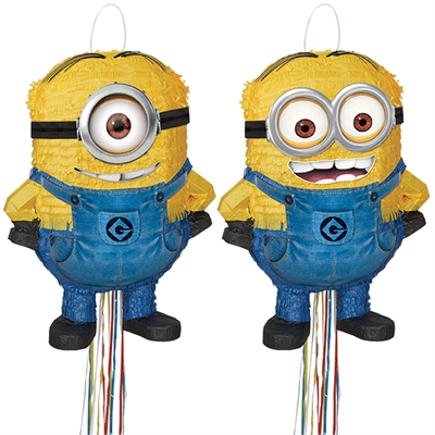 Minions Despicable Me - Shaped Pull-String Pinata (Assorted)