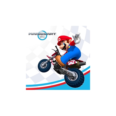 Mario Kart Wii Beverage Napkins (20)