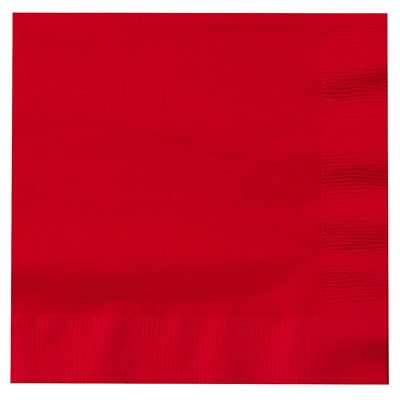 Red Lunch Napkins (50)