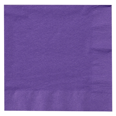 Purple Lunch Napkins (50) 