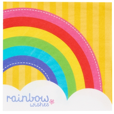Rainbow Wishes Lunch Napkins (20)