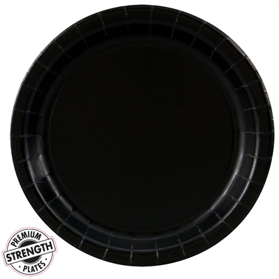 Black Dinner Plates (24)