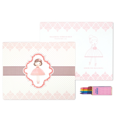 Ballerina Activity Placemat Kit