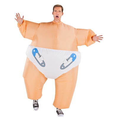 Sumo Baby Inflatable Adult Costume One-Size