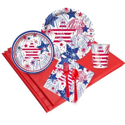 Patriotic Party Pack for 8