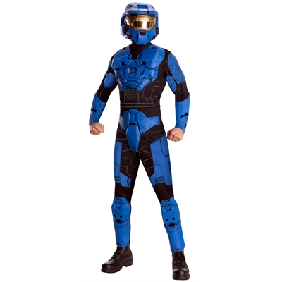 Halo - Blue Spartan Deluxe Adult Costume