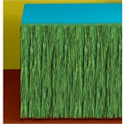 Green Grass Table Skirt
