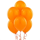 Orange Matte Balloons (6)